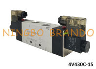 AirTC Type 4V430C-15 5 Way 3 Position 1/2 &quot;قطعات کنترل کننده اتوماسیون دریچه پنوماتیک پنوماتیک