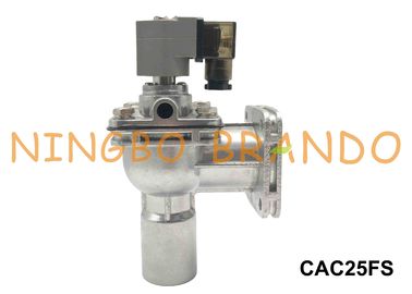 1.5 اینچ فلنج بندر CAC25FS گرد و غبار جمع کننده دیافراگم پالس سوپاپ 24V DC 220V AC
