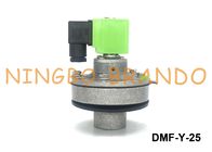 DMF-Y-25 1 اینچ BFEC شیر پالس جت تعبیه شده برای گرد و غبار گردآورنده 24V DC 220V AC