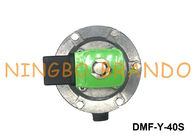 DMF-Y-40S 1 1/2 اینچ BFEC گرد و غبار گردآورنده دریچه دیافراگم برای فیلتر کیسه 24V DC 220V AC