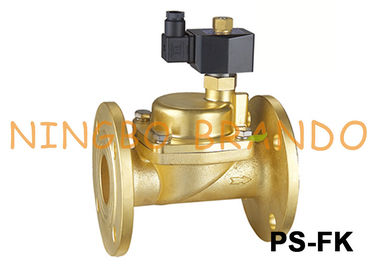 خلبان پیستونی 1-1 / 4 &quot;PS-32FK Flanged Piston Pilot Steam Solenoid Valve 24VDC 220VAC