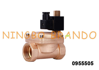 1 '' به طور عادی 0955505 شیر برقی شیر کنترل صنعتی آب برنجی افتتاح شد