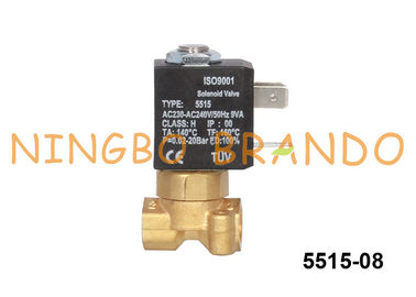 شیر برقی برقی 2 Way NC برای دستگاه قهوه 5515 Ceme Type 230VAC 220VAC 24VDC