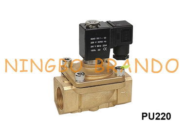 شیر برقی برقی 2 راهه شکو نوع 3/4 '' PU220-03 1/2 '' PU220-04 220VAC 24VDC
