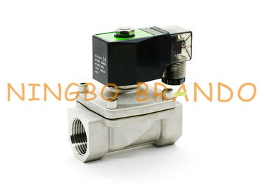 شیر 3/4 &quot;CKD نوع بسته شده به طور معمول بسته شده با شیر برقی Solenoid شیر برقی ADK11-20