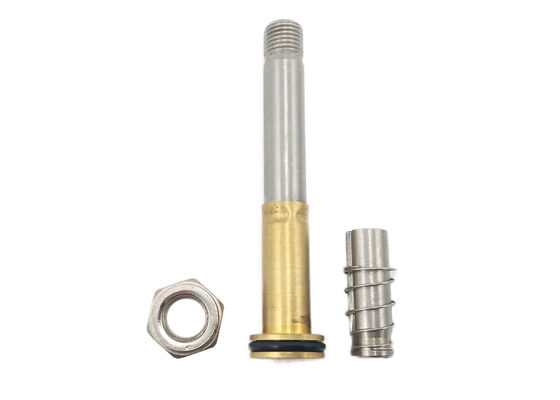 NBR Seals Brass Shell Flange Seat Fountain کیت بازسازی لوله آرماتور شیر برقی