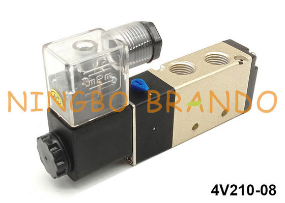 شیر برقی هوا پنوماتیک ایرتاک نوع 1/4 &quot;4V210-08 AC220V AC110V