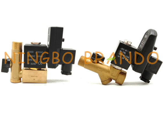 1/4 &quot;1/2&quot; Jorc Type کمپرسور هوا خودکار تخلیه دریچه 220 ولت