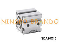 Airtac Type SDA20X15 Pneumatic Compact Air Cylinder Air Double Action