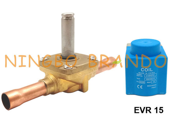 شیر برقی تبرید 5/8 &quot;سوپاپ برقی Danfoss Type EVR 15 032F1228