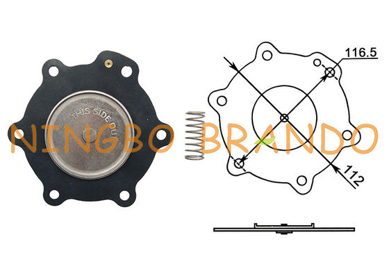 1-1 / 2 &quot;C113825 G353A045 کیت تعمیر دیافراگم سوپاپ خلبان از راه دور