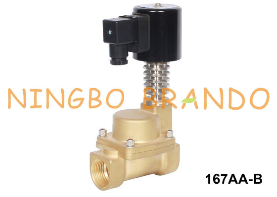 3/8 &quot;1/2&quot; 3/4 &quot;1&quot; شیر برقی آب گرم 12V 24V 110V 220V