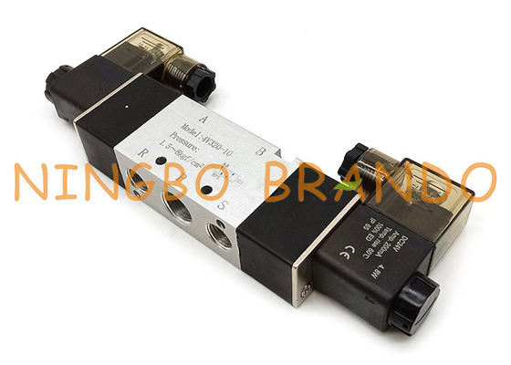 شیر برقی پنوماتیک Airtac Type 4V320-10 3/8 &quot;5/2 Way Terminal Pneumatic Valve