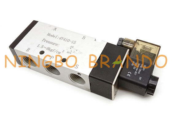 شیر برقی پنوماتیک Airtac Type 4V410-15 5/2 Way Air Control Pneumatic Valve