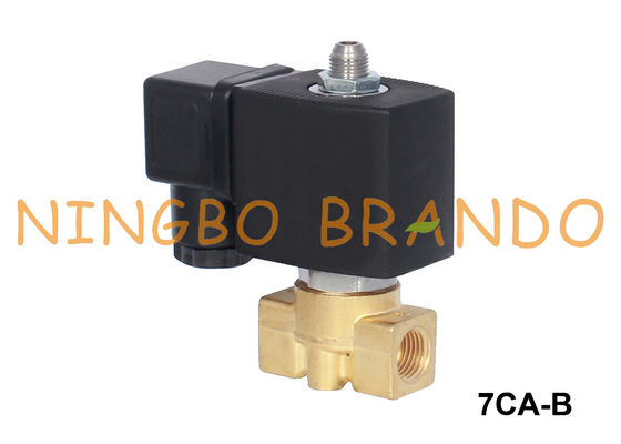 شیر برقی برنجی 3/2 راه برای هوا آب 1/8 &quot;1/4&quot; 12V 24V 110V 220V