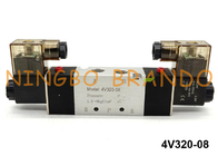 4V320-08 Airtac نوع 5/2 Way پنوماتیک شیر برقی هوا 24VDC 220VAC
