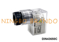 رابط سیم پیچ شیر برقی DIN43650C با LED DIN 43650 فرم C