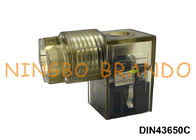 DIN 43650 Form C کانکتور سوکت سوکت شیر ​​برقی DIN 43650C