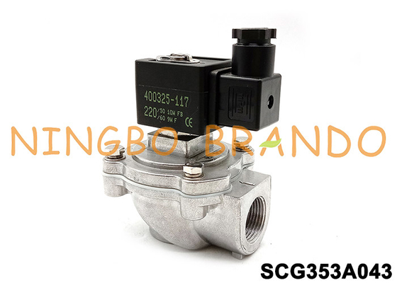 SCG353A043 3/4 اینچ دیافراگم زاویه راست شیر ​​DC 24V AC 220V