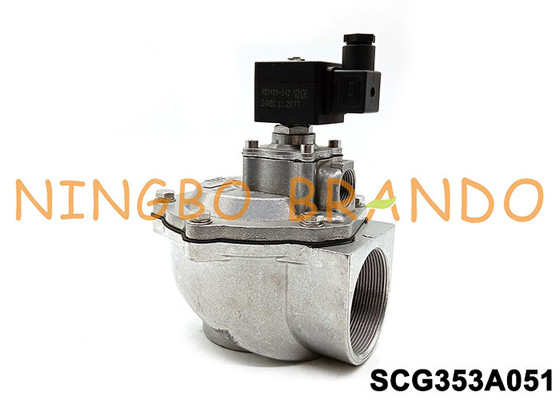SCG353A051 SCDU353A051 شیر دیافراگمی 2-1/2 اینچی 24 / DC