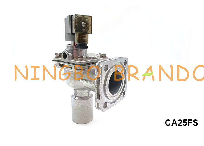 CAC25FS 1 اینچ فلنجدار سری FS دیافراگم شیر برقی پالس جت شیر ​​برای جمع کننده گرد و غبار