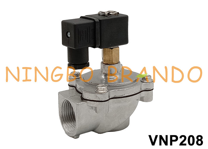 1' VNP208 دریچه پرتاب پالس برای فیلتر کیسه گردآوری گرد و غبار DC24V AC220V