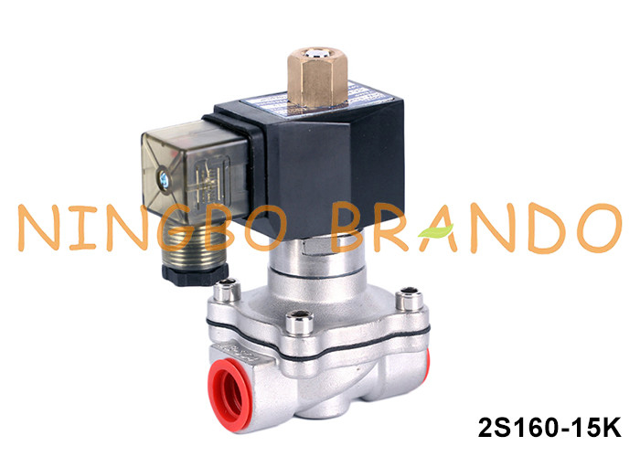 1/2'' 2 راه به طور معمول آب باز فولادی فولادی فولادی 220V 110V 24V 12V