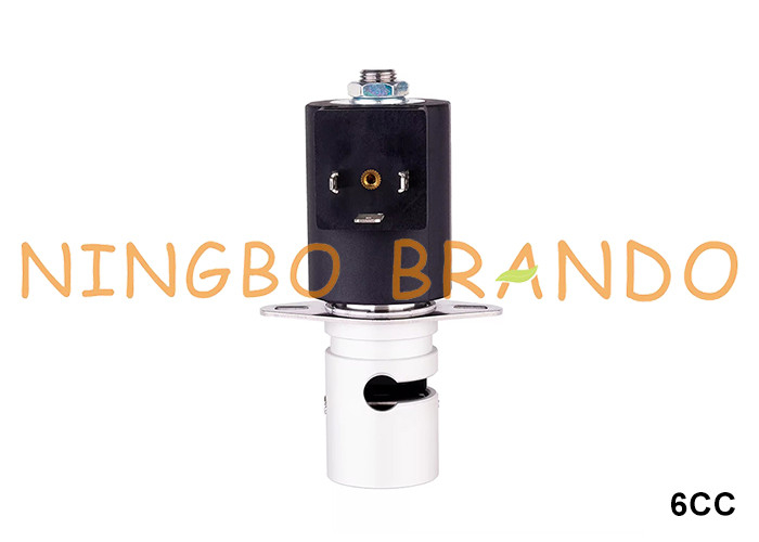 2/2 راه به طور معمول بسته شده NC فشار لوله پیچ ولتاژ سولینوئید 12V 24V 110V 220V
