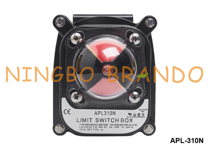 APL-310N شاخص موقعیت دریچه باکس سوئیچ محدودی برای دریچه پروانه پنوماتیک