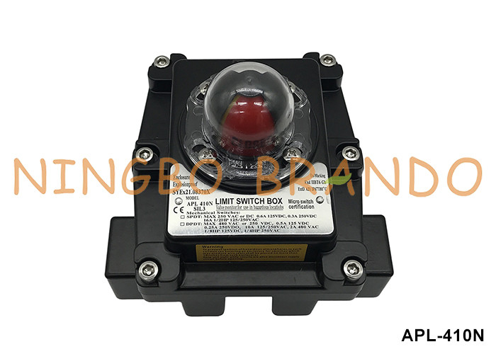 APL-410N محدوده ضد انفجار سوئیچ Box Valve Position Indicator برای شیر توپ