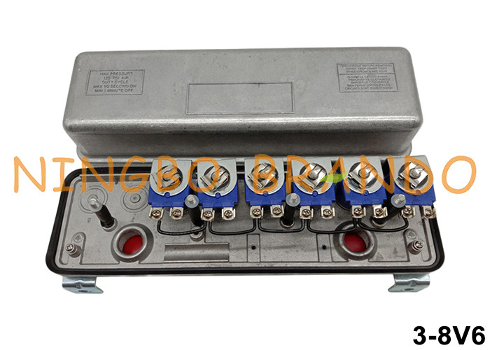 3-8V6 نوع Goyen کابینت دریچه های کنترل کننده سولنوئید 3-8V6000-330 3-8V6000-336