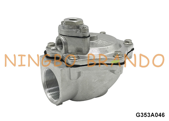 1.5'' G353A046 ASCO Type Remote Pilot Diaphragm Pulse Valve برای جمع آوری گرد و غبار