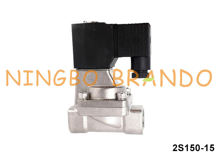 شیر برقی نوع Airtac 2S150-15 1/2 اینچی استیل ضد زنگ SS304 برای آب و هوا