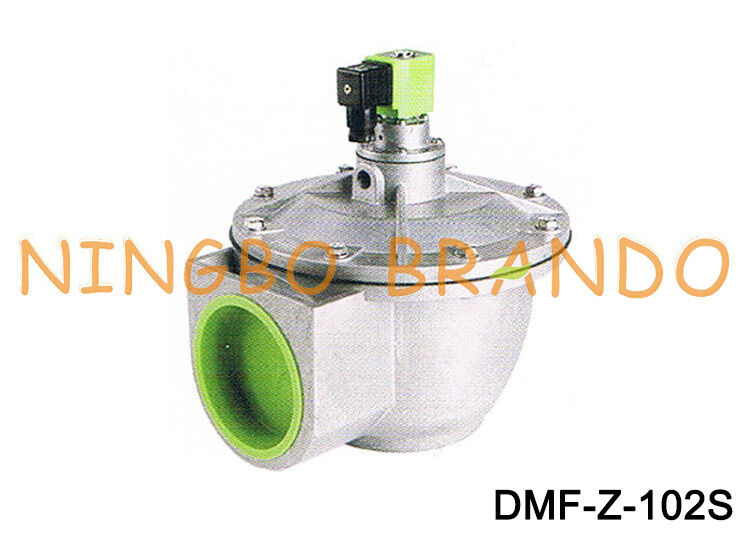 شیر دیافراگمی زاویه‌دار 4 اینچی DMF-Z-102S BFEC برای جمع کننده گرد و غبار