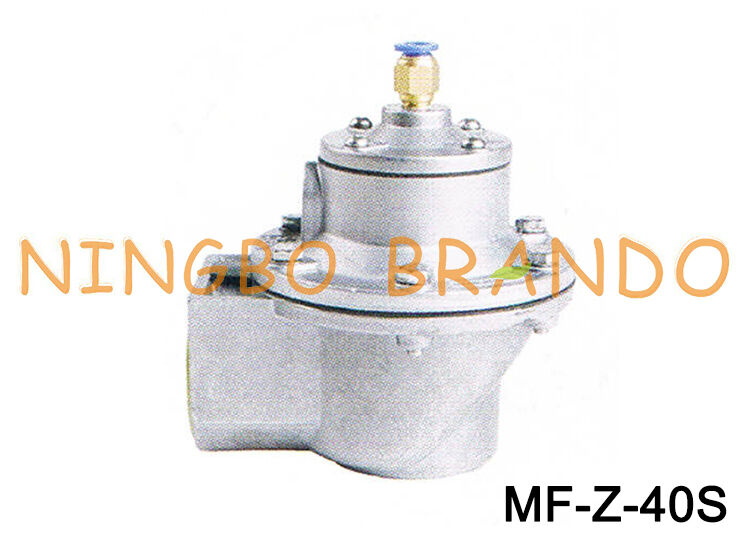 BFEC MF-Z-40S 1-1/2'' دریچه پرتاب الکتریکی برای جمع آوری گرد و غبار