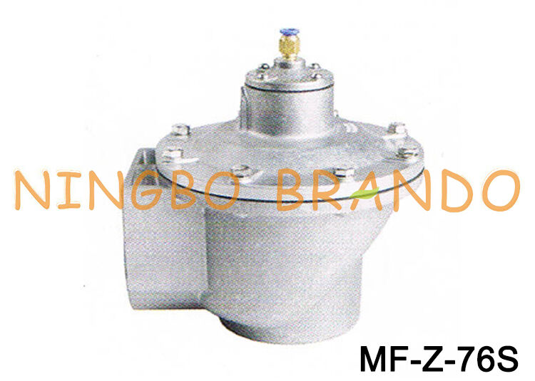 BFEC MF-Z-76S 3'' پیچ دار ریموت پیلوت نبض دریچه جت برای گردآورنده گرد و غبار
