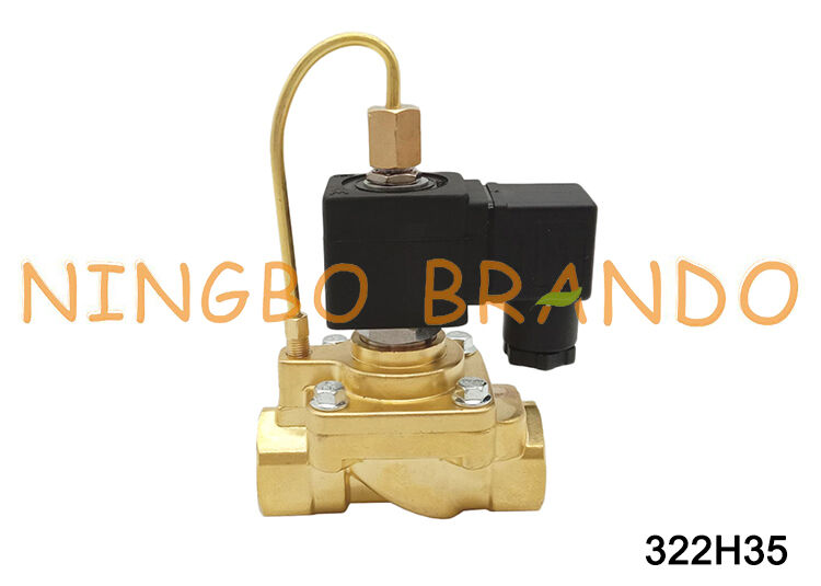 پارکر نوع G1/2 اینچ 322H35 شیر برقی معمولی باز فشار بالا 40 بار