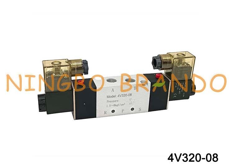 شیر برقی نوع AIRTAC دریچه های هوا 4V320-08 AC220V 110V DC12V 24V