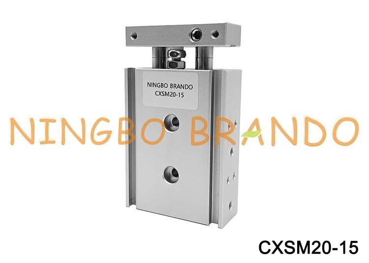SMC نوع CXSM20-15 سیلندر راهنمای دو میله سیلندر هوای بادی 20 میلی متری سوراخ 15 میلی متری