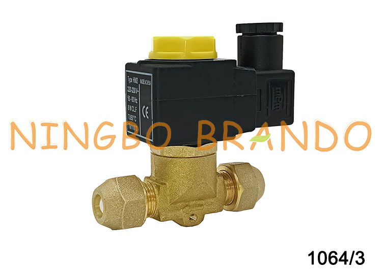 شیر برقی 1064/3 Castel نوع 3/8 اینچ Flare 1064/3A7 برای تبرید