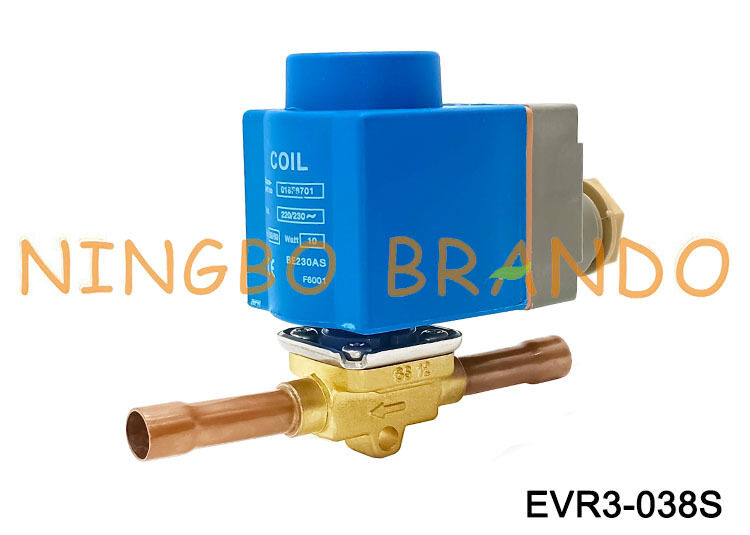 شیر برقی Danfoss Type 032F1204 EVR 3 3/8 in Solder NC