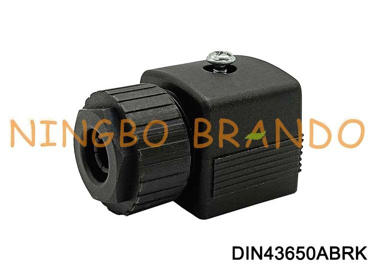کانکتور دوشاخه کابل سیم پیچ برقی نوع 2508 DIN43650A 18mm DIN 43650 نوع A