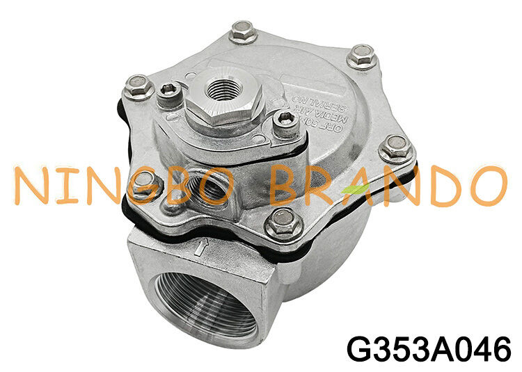 ASCO Type G353A046 1 1/2 اینچ کنترل هوا از راه دور دریچه دیافراگمی دوگانه پایلوت