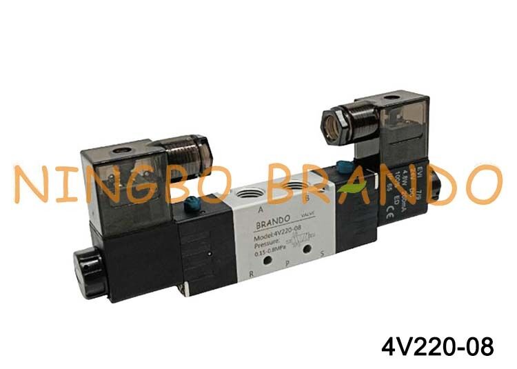 شیر برقی پنوماتیک 5/2 راه Airtac Type 4V220-08