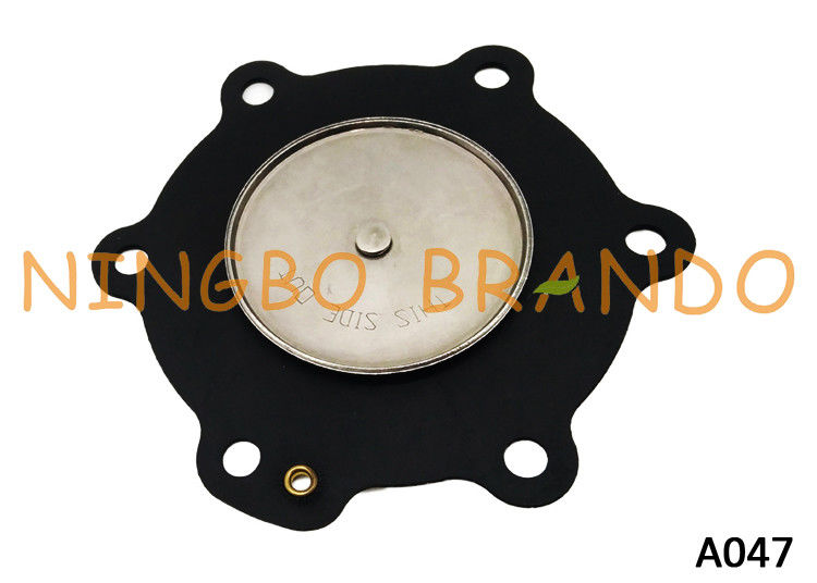 C113827 1-1 / 2 &quot;دیافراگم دریچه شیر برقی ASCO Type Solar برای SCG353A047 قطعات یدکی دریچه گردآورنده گرد و غبار