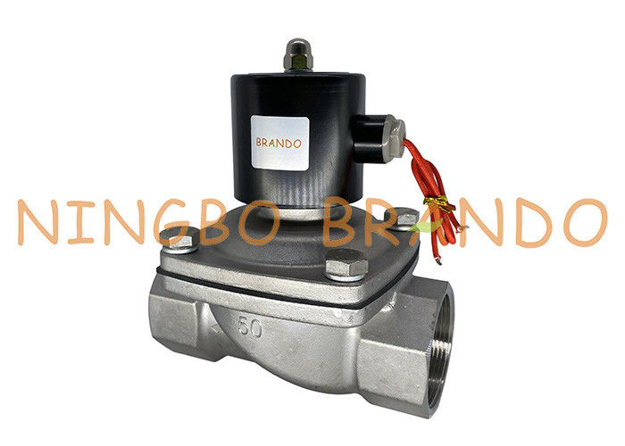 شیر برقی از جنس استنلس استیل 2S سری 2 اینچ 2S500-50 نوع Uni-D