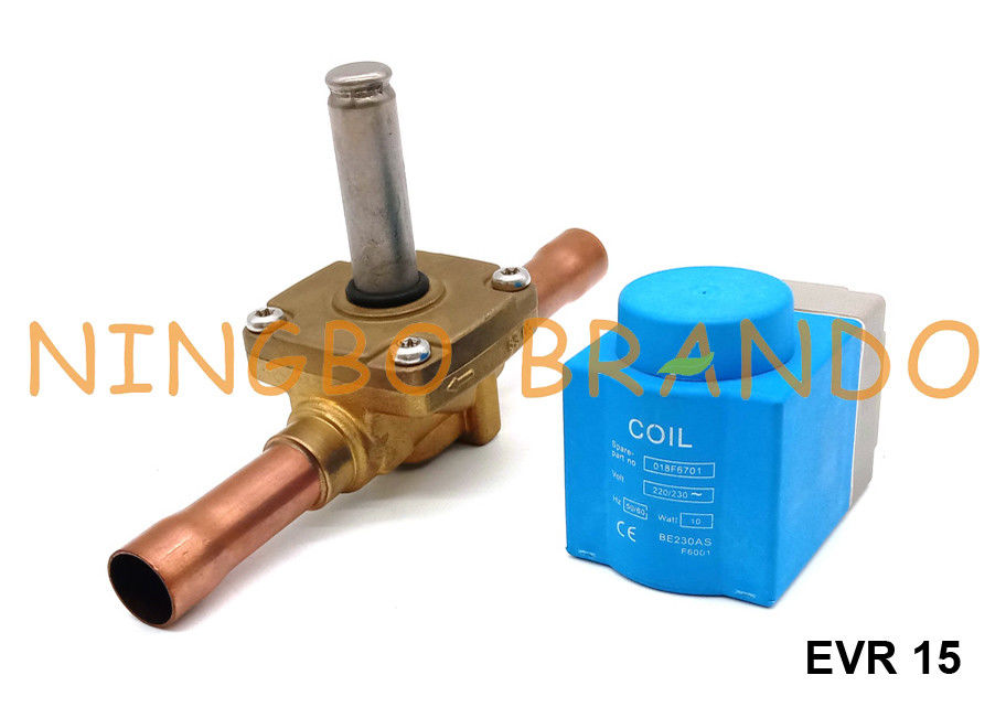 شیر برقی HVAC Liquid Line Danfoss Type EVR 15 NC 5/8 "032L1228