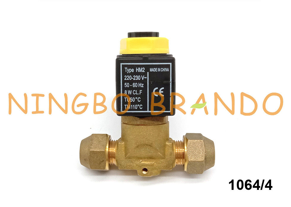شیر برقی مبرد HVAC شیر كاستل نوع 1064/4 1/2 &quot;Flare SAE