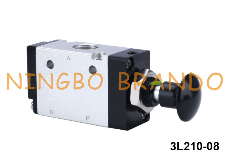 3L210-08 شیر کنترل هوای پنوماتیک Push Pull Airtac Type 3 Way