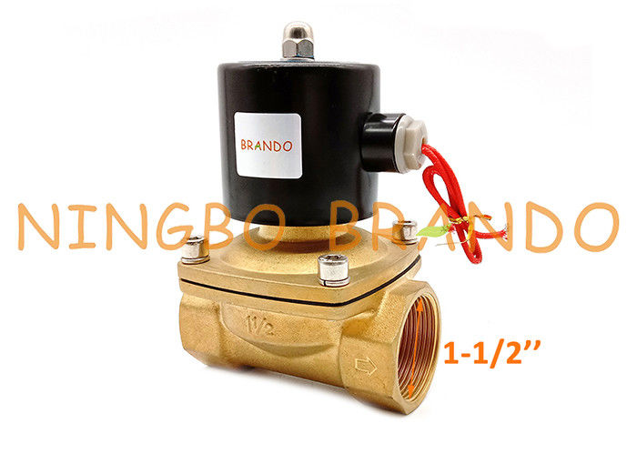شیر کنترل جریان نیمه دیافراگم UW-40 2W400-40 1-1 / 2 &quot;2/2 Way NC